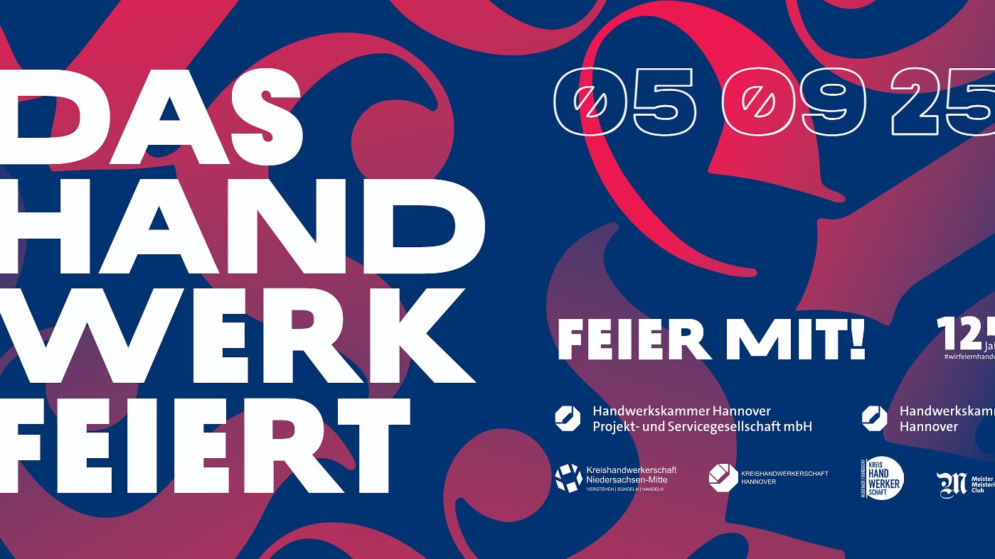 Plakat der Meisterfeier 2025
