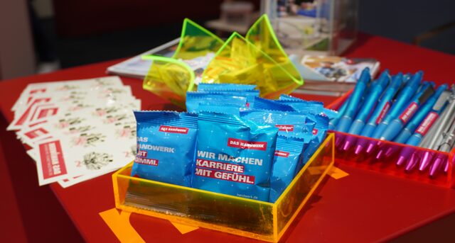 Werbemittel der Imagekampagne Das Handwerk