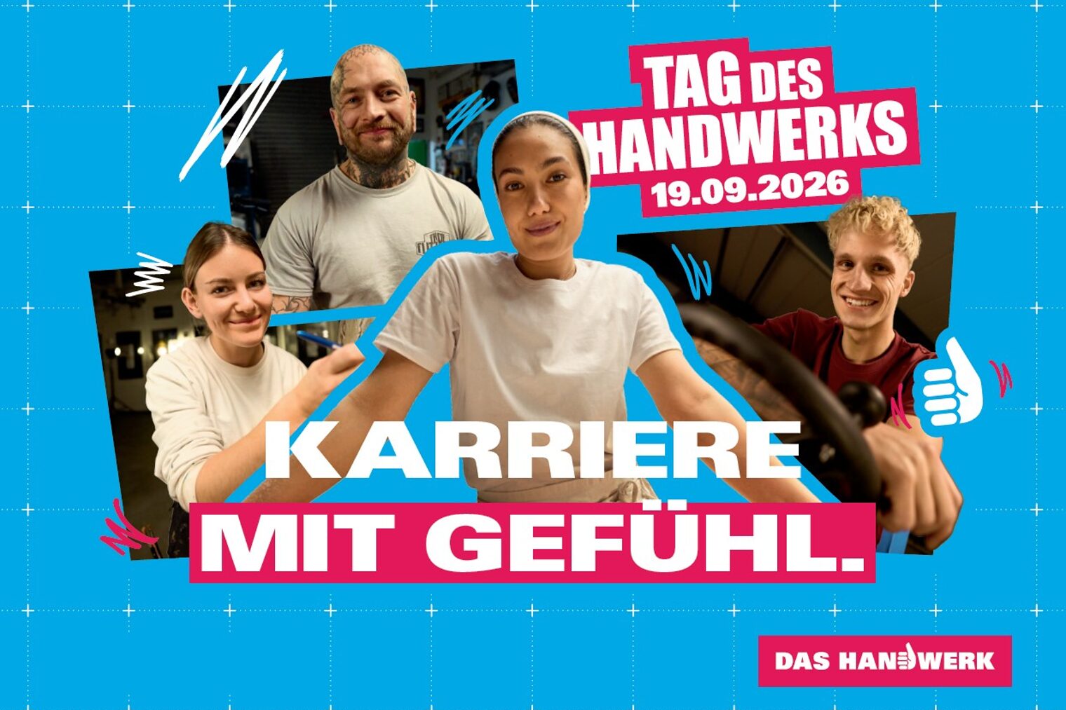 Logo des Tags des Deutschen Handwerks.
